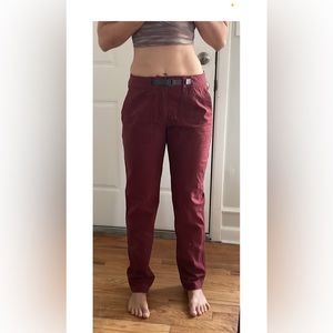 Outdoor Research Pants, maroon, size 6